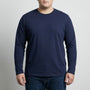 Plus Size Slim Fit Long Sleeve Tee For Men - Kurt
