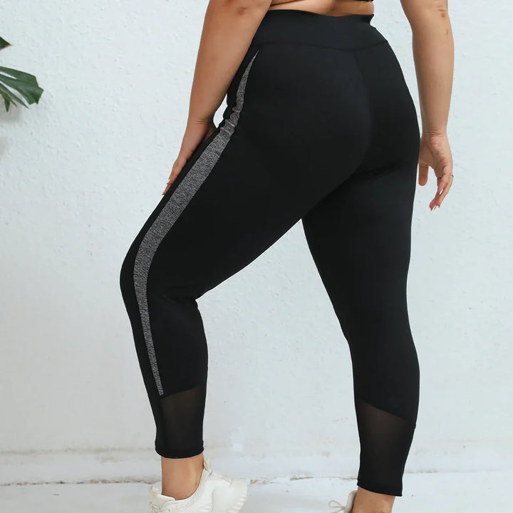 Plus Size Sportleggings Mit Hoher Taille - Ruby