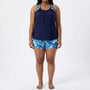 Plus Size Tropical Print Bikini - Raquel