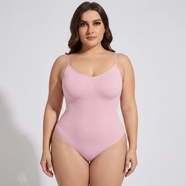 Plus Size Tummy Control Bodysuit - Theresa