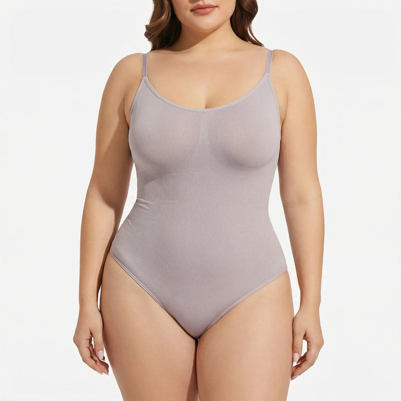 Plus Size Tummy Control Bodysuit - Theresa