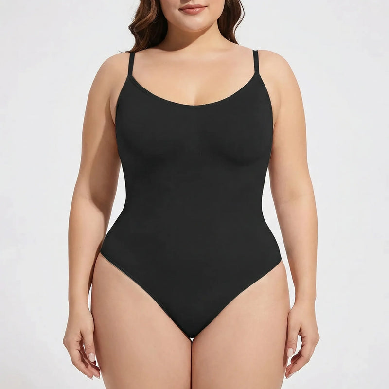 Plus Size Tummy Control Bodysuit - Theresa