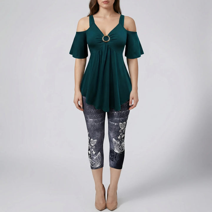 Plus Size Two-Piece Casual Set - Linda