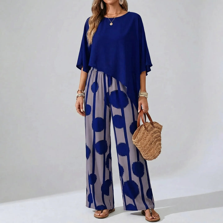 Plus Size Two-Piece Casual Suit - Rhonda