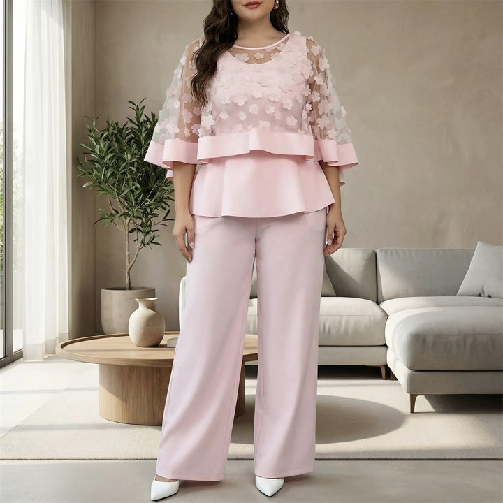 Plus Size Two-Piece Coordinated Outfit - Marie