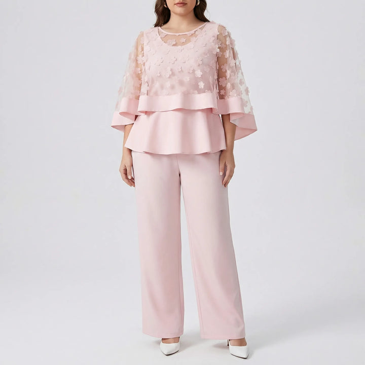 Plus Size Two-Piece Coordinated Outfit - Marie