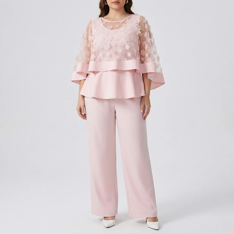 Plus Size Two-Piece Coordinated Outfit - Marie