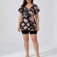 Plus Size Two-Piece Swimsuit Set - Catherine