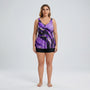 Plus Size Two Piece Swimsuit - Robin