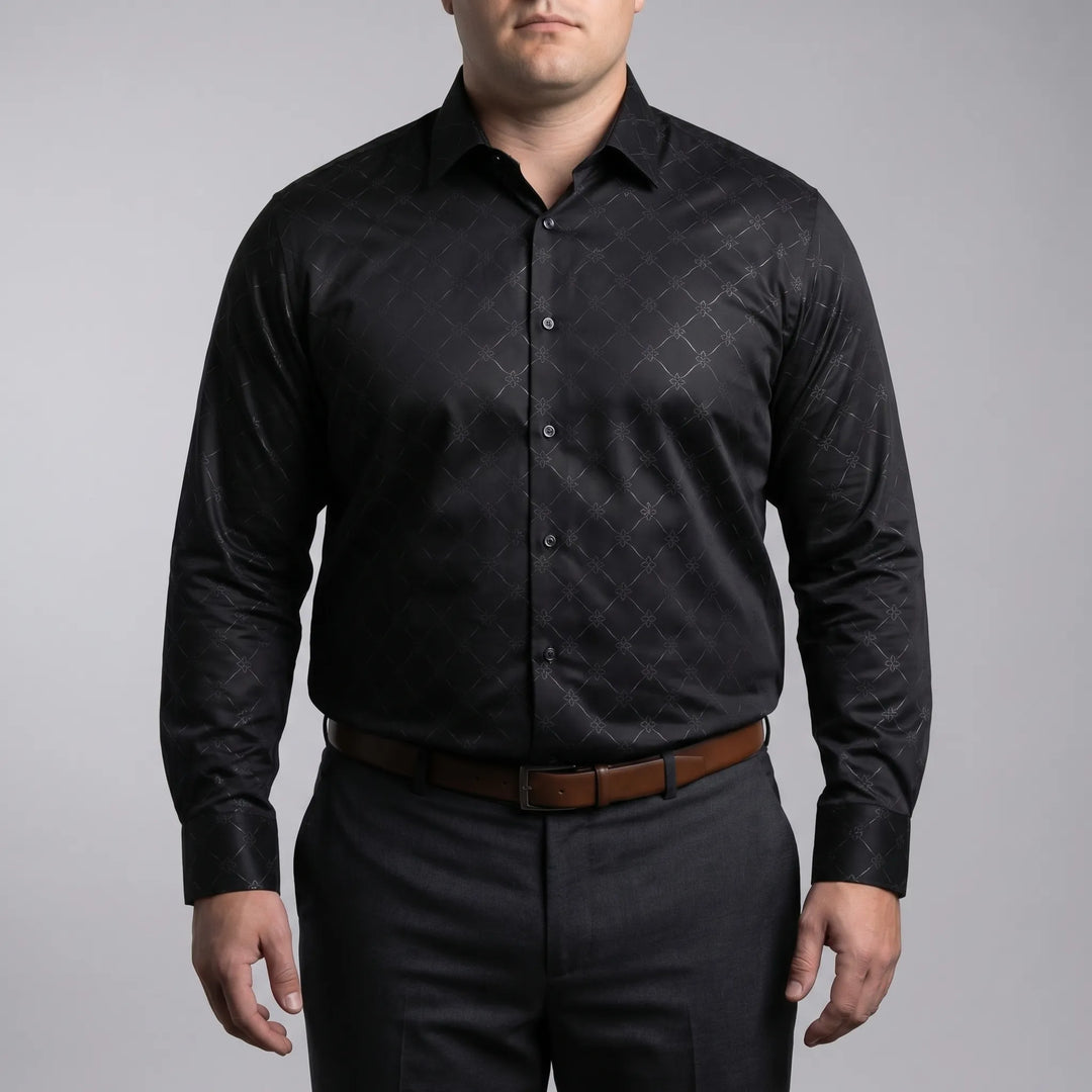 Plus Size Versatile Business Shirt - Bill