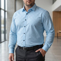 Plus Size Versatile Business Shirt - Bill