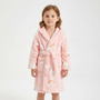 Plüschiger Kindermorgenmantel - CozyWrap