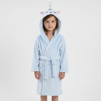 Plüschiger Kindermorgenmantel - CozyWrap