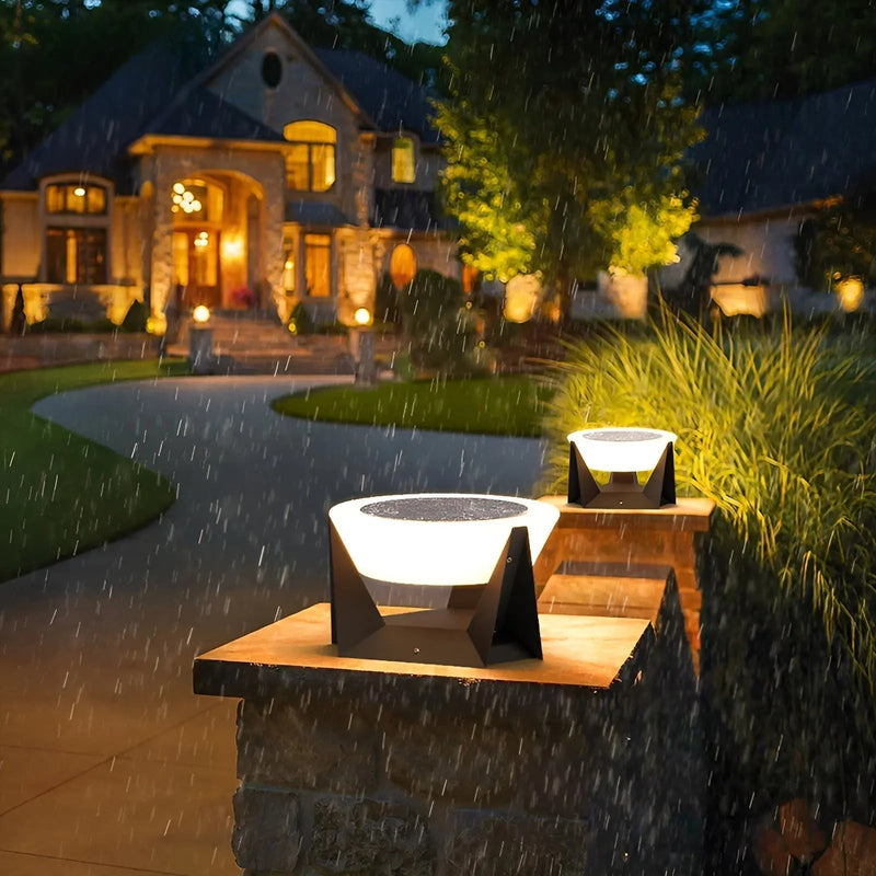Luxuriöse Solar-Gartenlampe im Japanischen Stil - ZenGlow