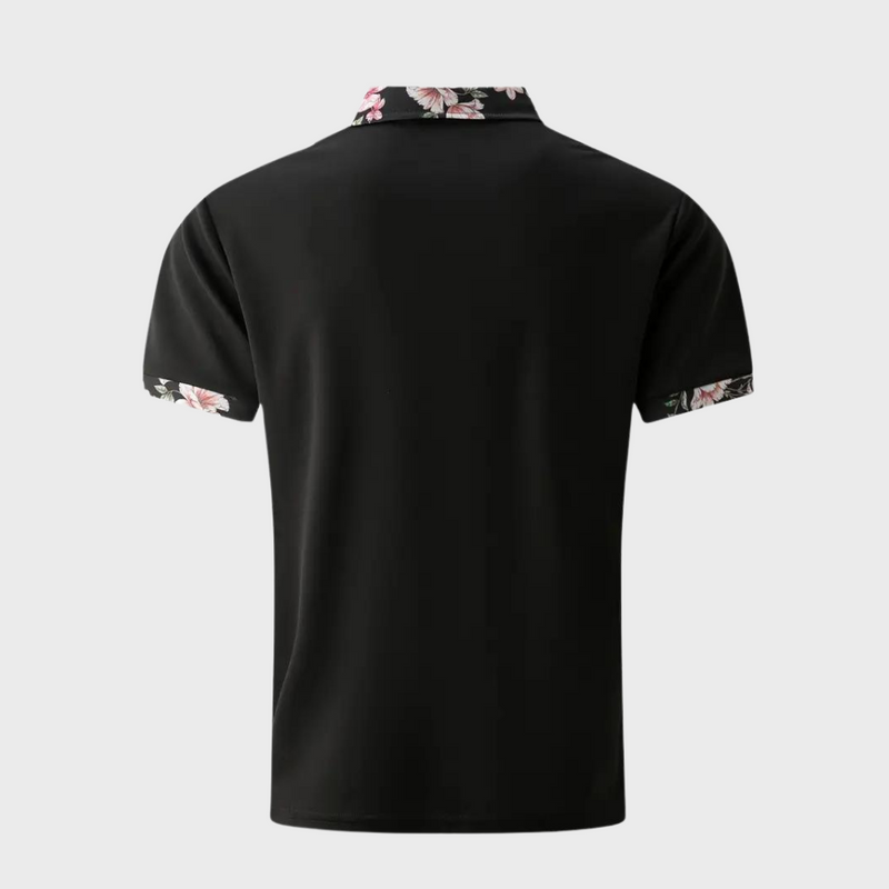 Herren-Poloshirt mit dezentem Druck - Noah
