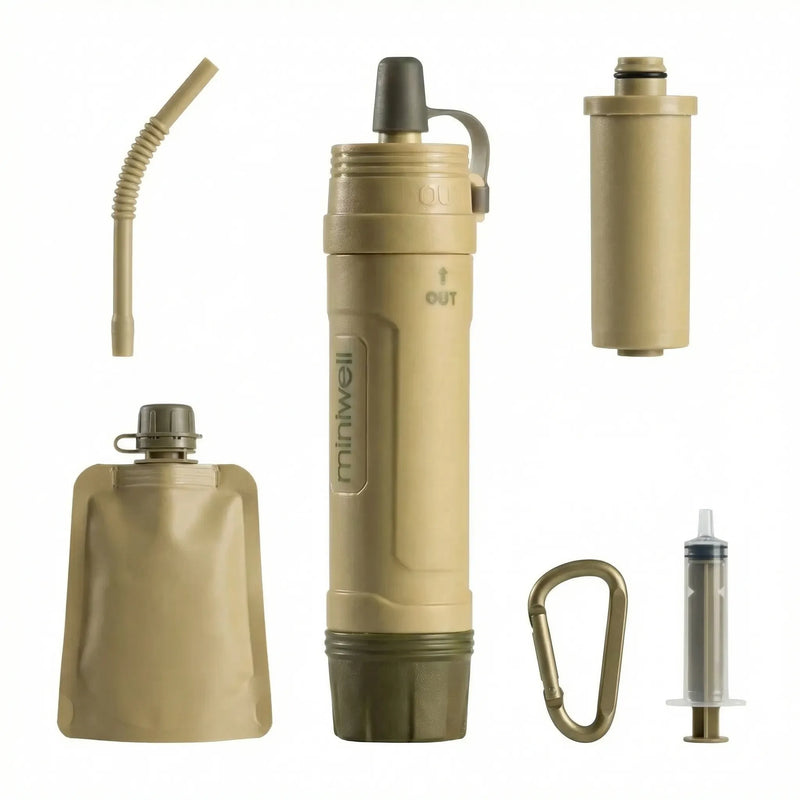 Portable Outdoor Water Filter Straw -  Aquatrek