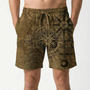 Printed Casual Board Shorts - Brezia