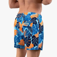 Trendige Herren-Badeshorts mit Print – Julien