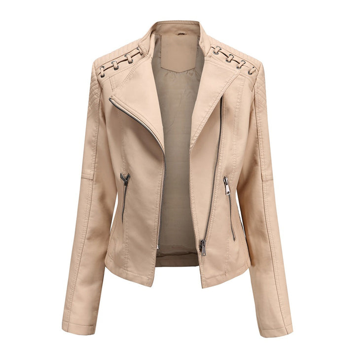 Elani - Trendige Lederjacke für Damen