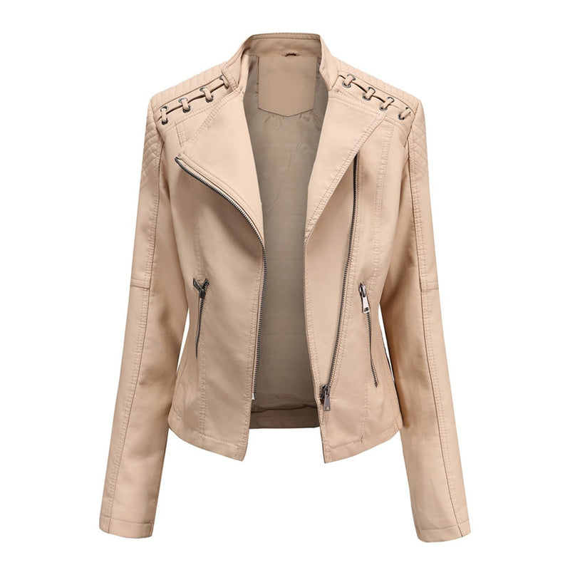 Elani - Trendige Lederjacke für Damen
