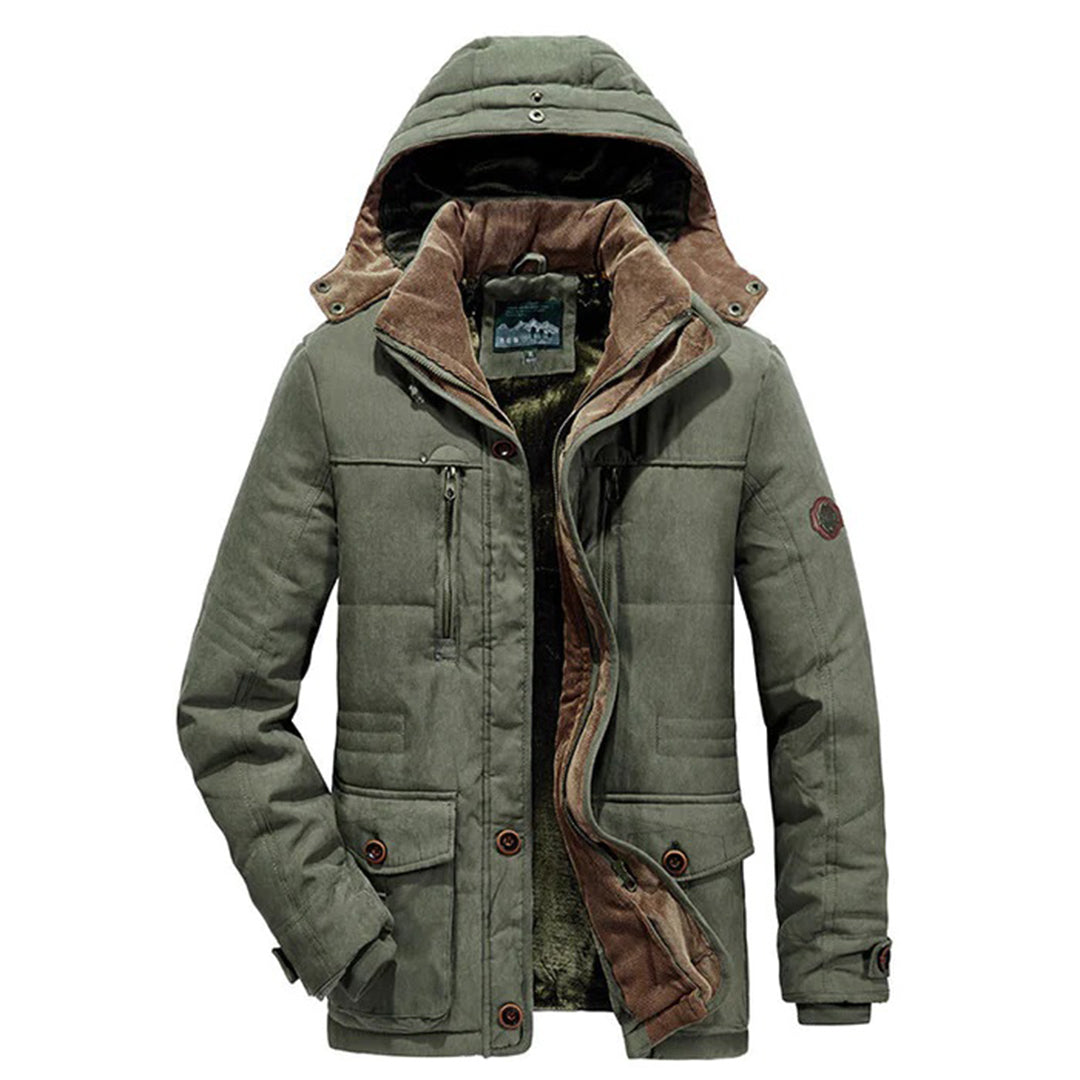 Warmer Herren-Wintermantel mit Fleece - Everest