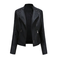 Elani - Trendige Lederjacke für Damen