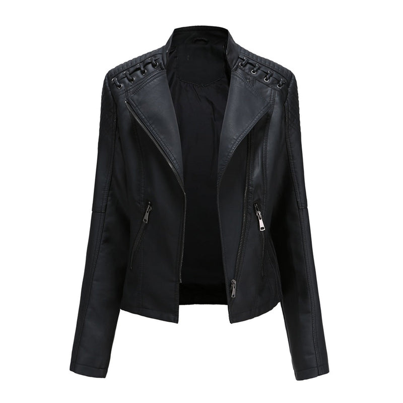 Elani - Trendige Lederjacke für Damen