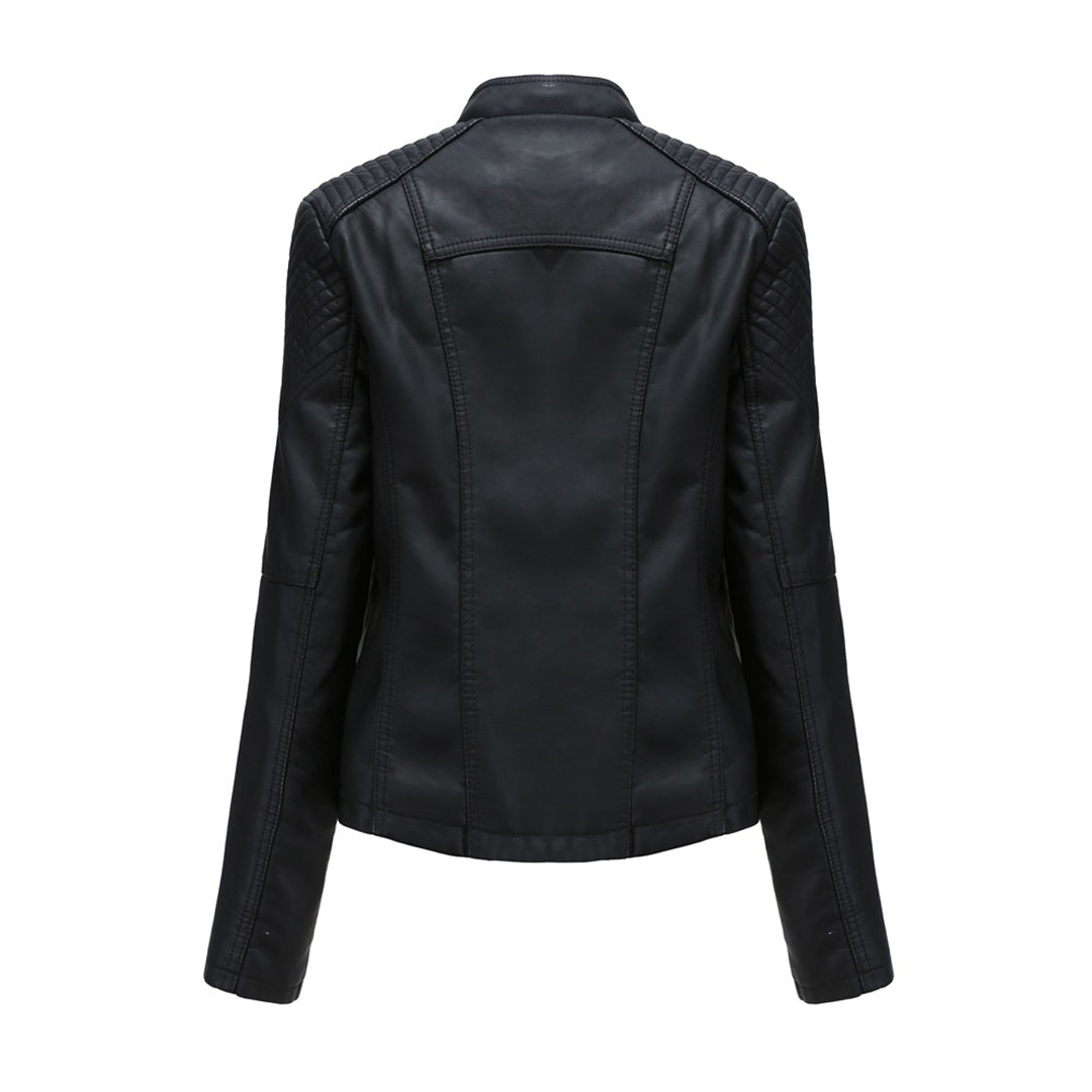 Elani - Trendige Lederjacke für Damen