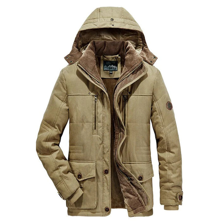 Warmer Herren-Wintermantel mit Fleece - Everest
