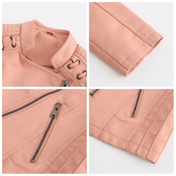 Elani - Trendige Lederjacke für Damen