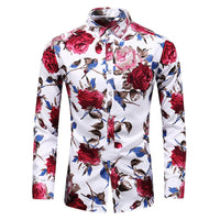 Trendiges Hemd mit Blumenmuster - Finn