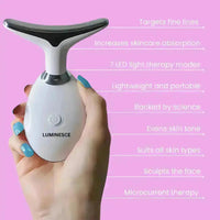 7-in-1 LED Gezichtsversteviger & Massagetool – Vénera