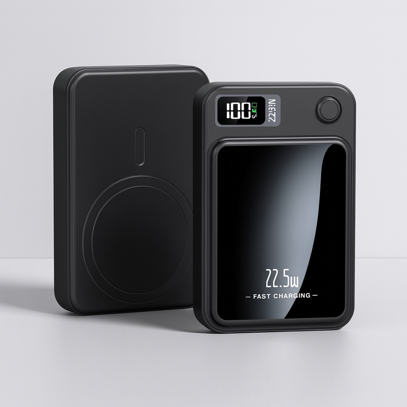 Portable 20000mAh Power Bank with 22.5W Fast Charging and Wireless Charging 1