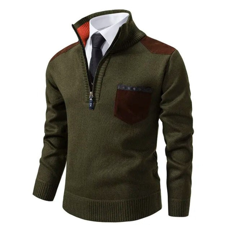 Luxuriöser Kaschmir Herrenpullover - Archer