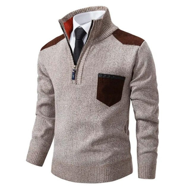 Luxuriöser Kaschmir Herrenpullover - Archer