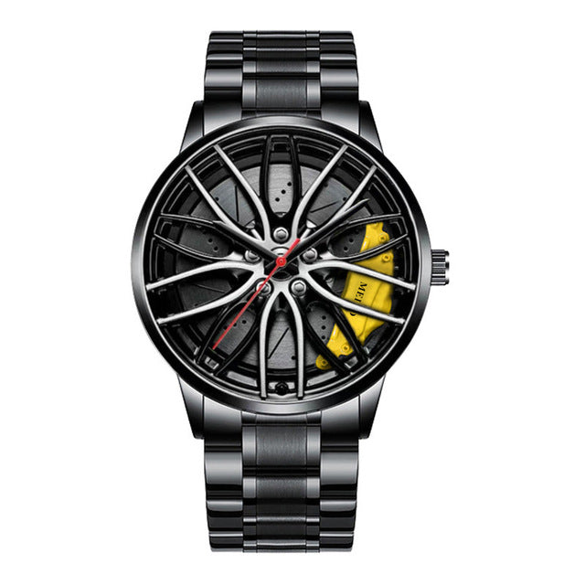 Stilvolle Herren-Rennwagen-Uhr - RaceVision