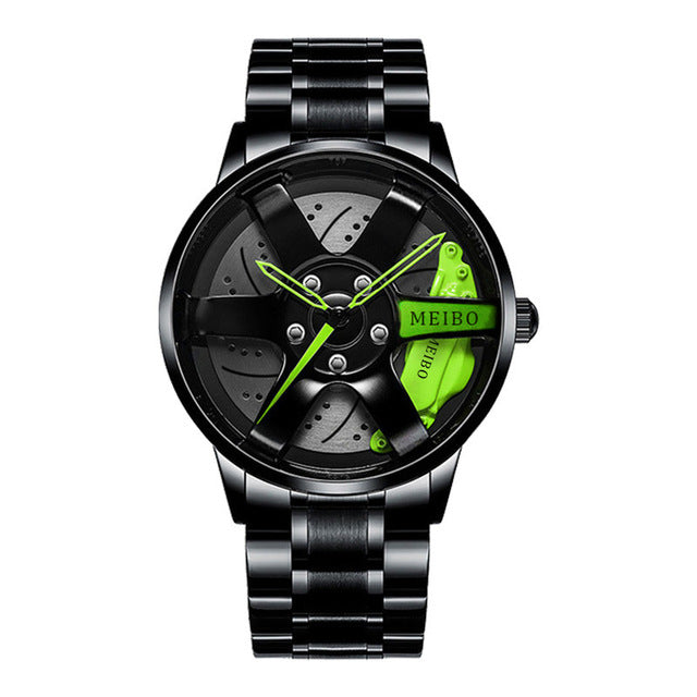 Stilvolle Herren-Rennwagen-Uhr - RaceVision