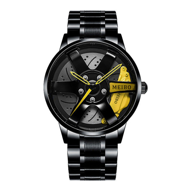 Stilvolle Herren-Rennwagen-Uhr - RaceVision