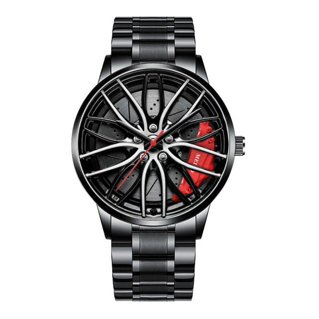 Stilvolle Herren-Rennwagen-Uhr - RaceVision