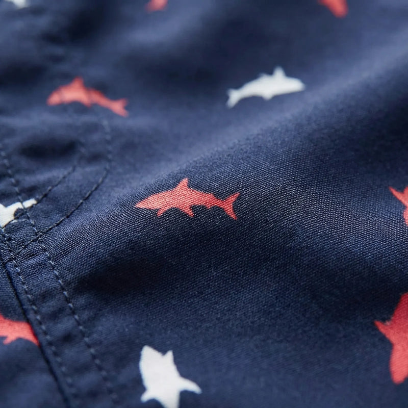 Quick-Dry Printed Swim Shorts - Todd