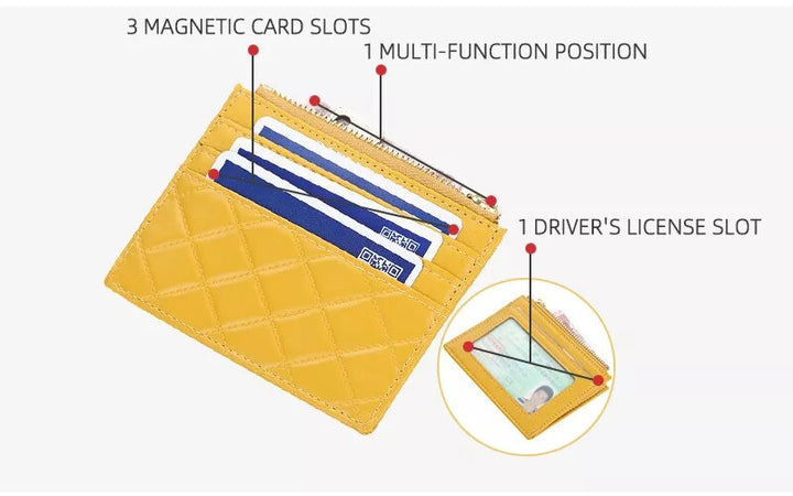 Padded Card Holder | Compact & Trendy