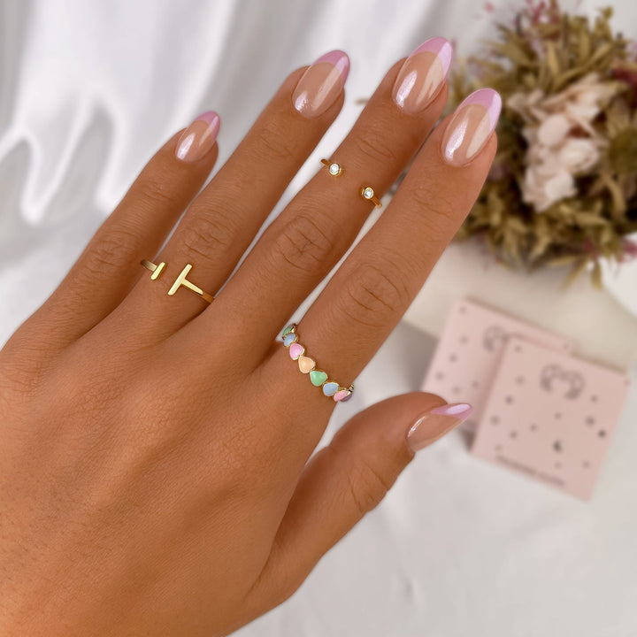 Offener Ring mit Verstellbarem Design - Aureos