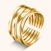 Stilvoller verzweigter Ring - Nora