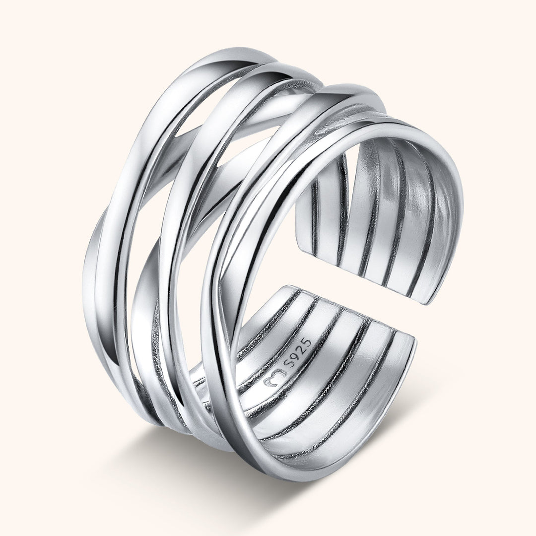 Stilvoller verzweigter Ring - Nora