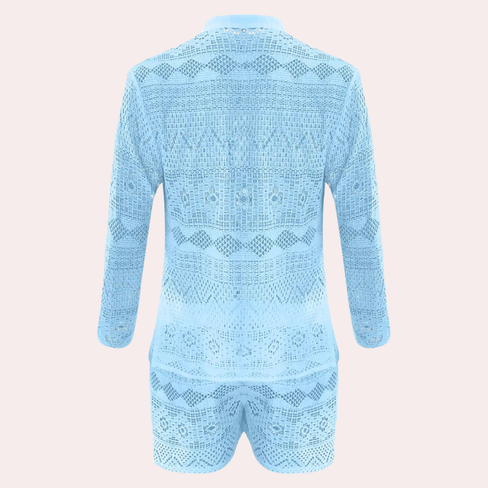 Luftiges Spitzen-Sommeroutfit für Herren - Cai