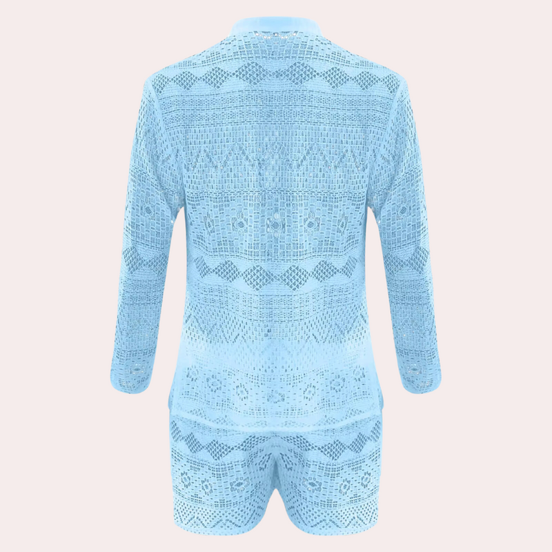 Luftiges Spitzen-Sommeroutfit für Herren - Cai