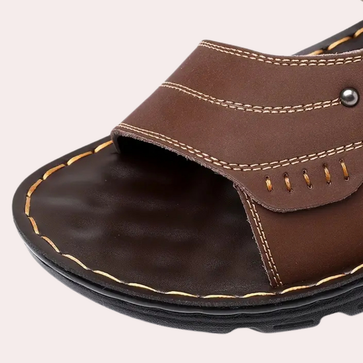 Lässige Ledersandalen für Herren - Leon