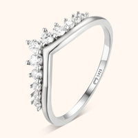 Zirkonia Kroonring - Allegra