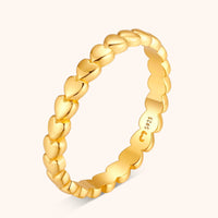 Heart ring - Aurora