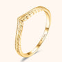 Stilvoller Ring mit Blattmotiv - Vera